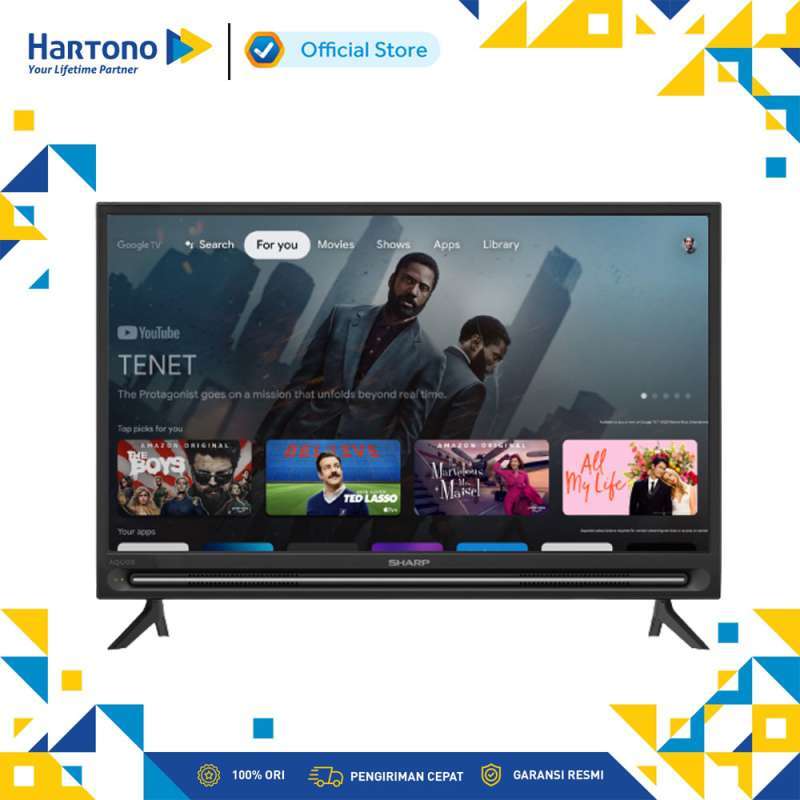 Jual Sharp 32 Inch Smart LED TV HD Ready 2TC32EG1I di Seller MyHartono