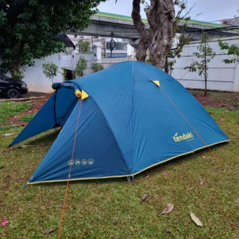 Jual Tenda Tendaki Borneo 4 / Tenda Camping Dome 4 Orang Double Layer