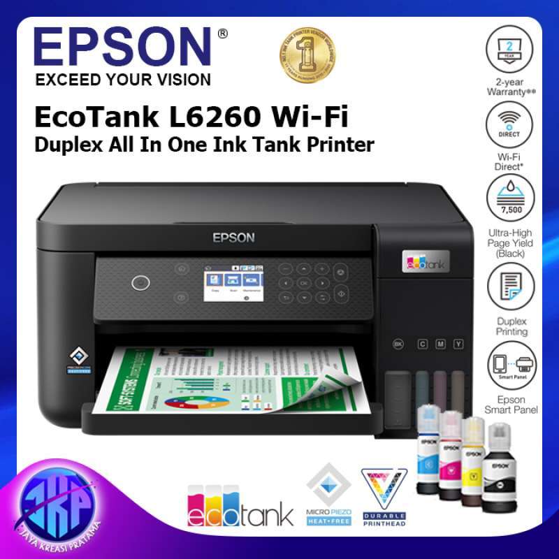 Jual Epson L6260 WiFi Duplex All In One Ink Tank Printer di Seller Jaya