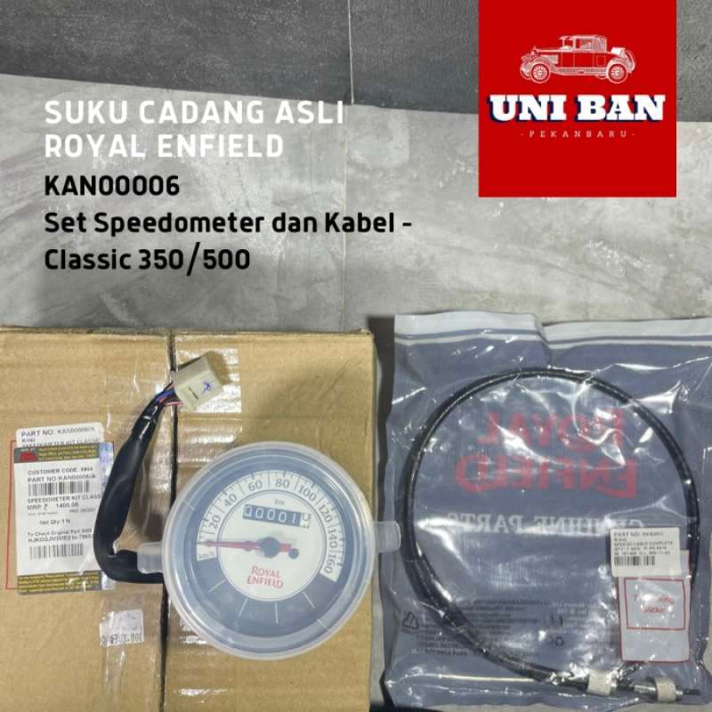 Promo Set Speedometer Classic dan Kabel KAN00006 Royal Enfield ASLI
