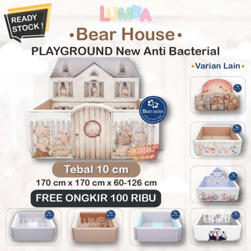 Promo Playground Bumper Bed Lumba Playmat 10 Cm Diskon 23 di Seller