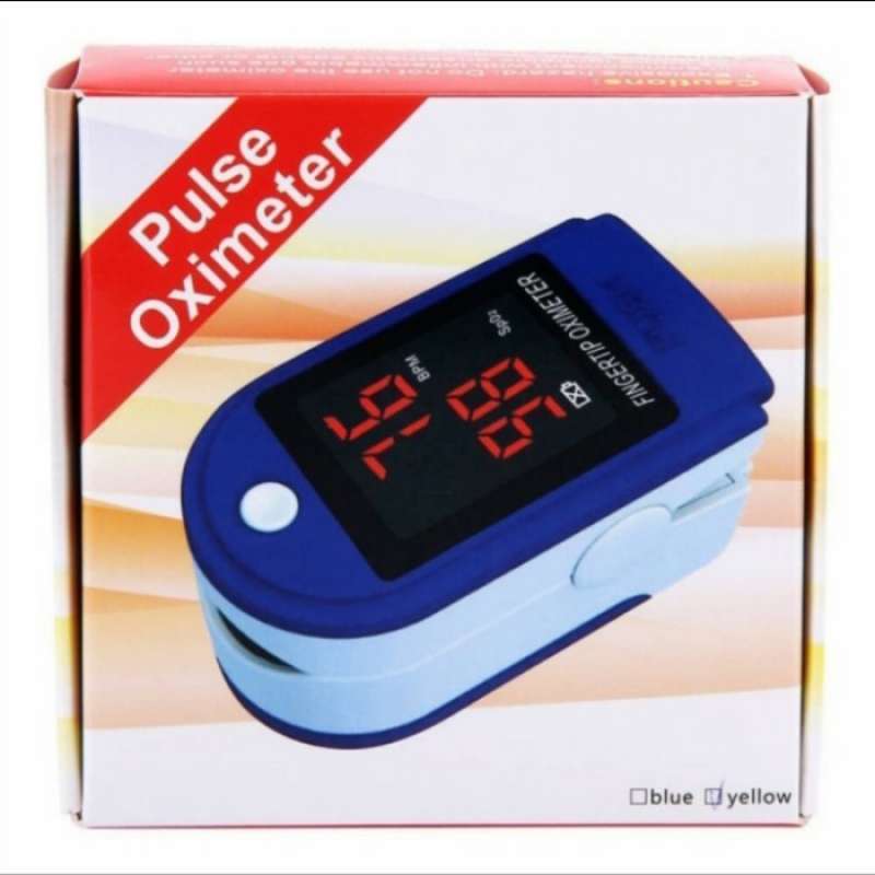 Promo Fingertip Pulse Oximeter Sp02 Oximetry Oximetro Saturasi Oksigen