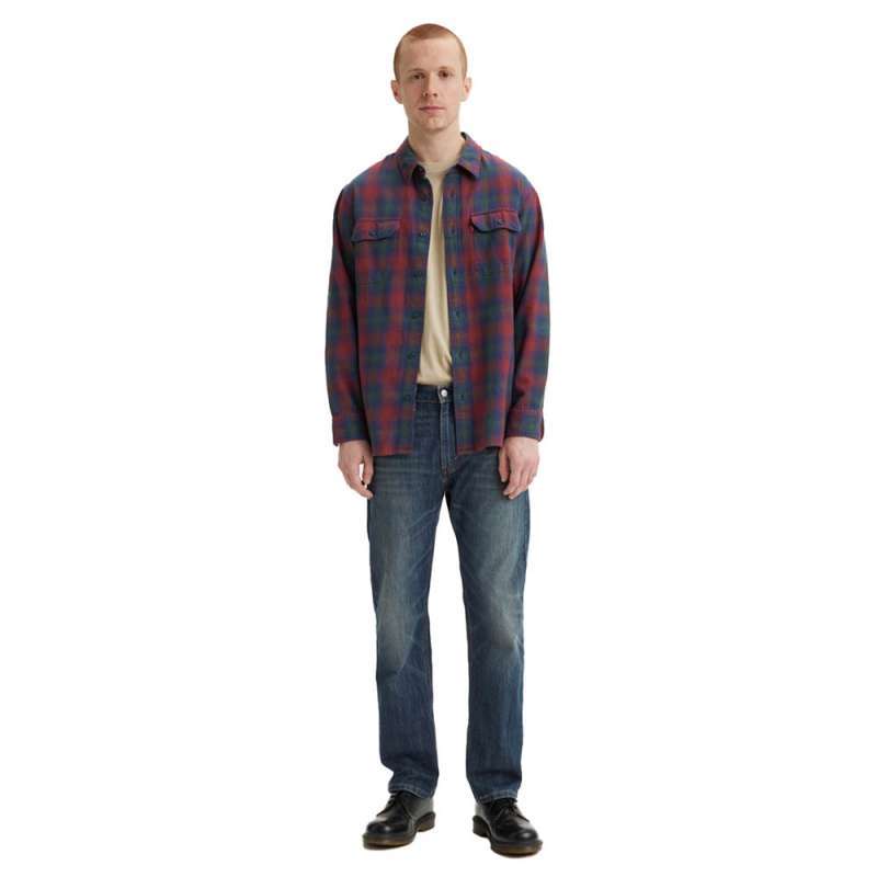 Promo Levi's® Men's 505™ Regular Jeans (00505-2686) Diskon 50% Di ...