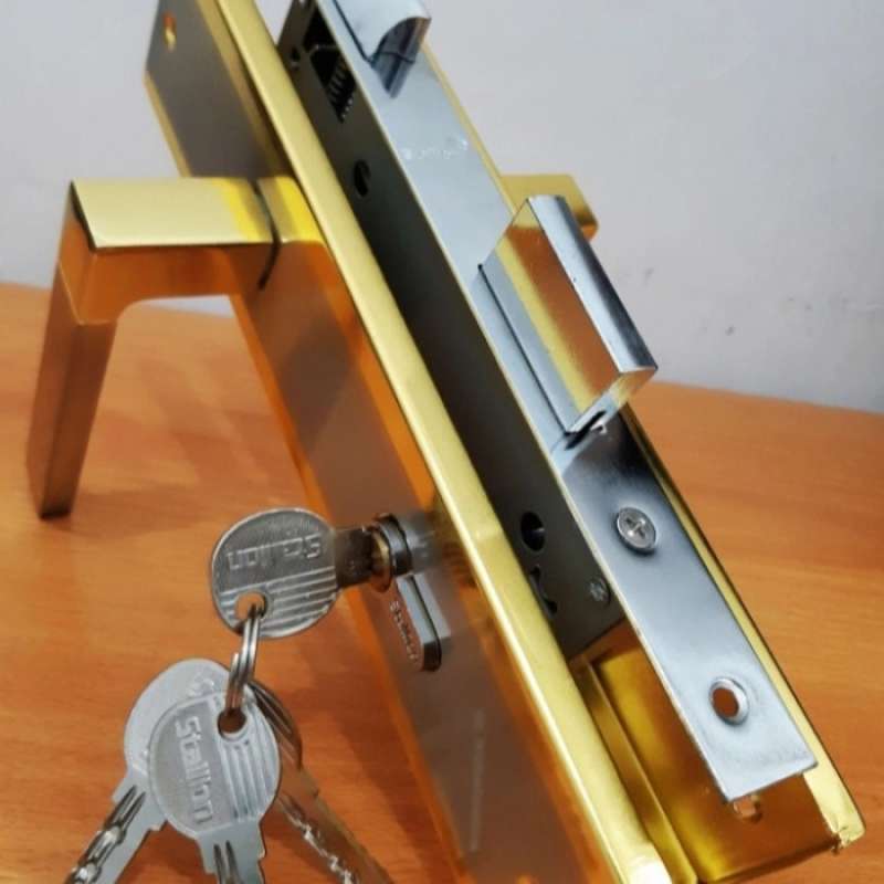 Promo Kunci pintu rumah 1 set ukuran besar 4 anak kunci minimalis kotak