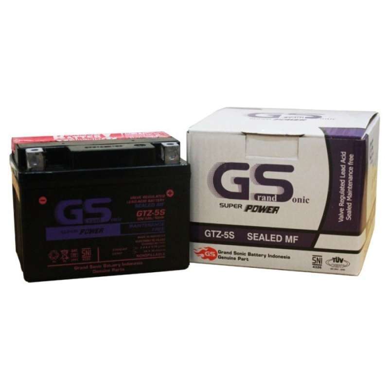 Promo Aki Motor Gs Mfyamaha Mio Soul Gt Gtz5S Aki Kering Mf Diskon 17%