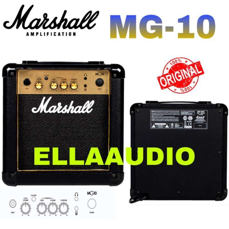 Promo Marshall Mg 10 Amplifier Gitar Combo Diskon 23 di Seller Kazuma