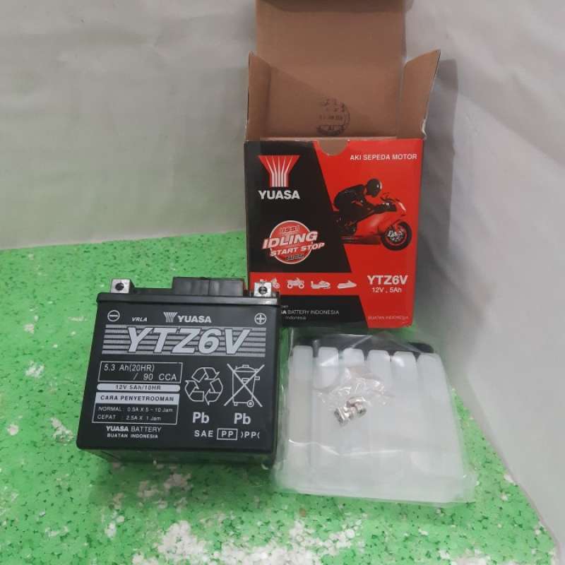 Jual Aki Accu Akik Kering YTZ6V Satria FU CB150R PCX Vario 125 150