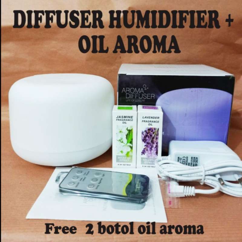 Promo Diffuser Humidifier 300 Ml Free Oil Aroma Terapi Aromatherapy