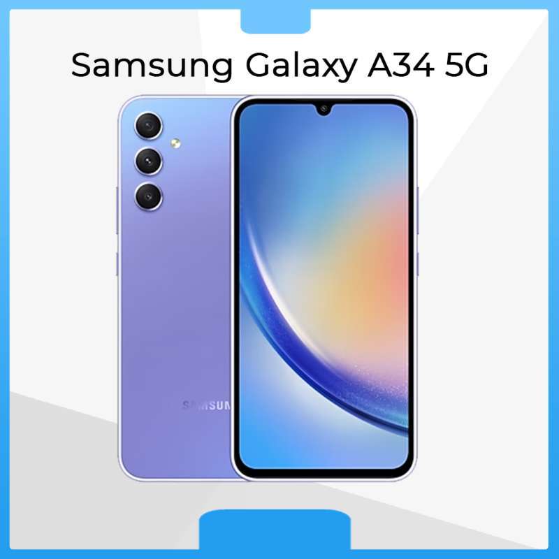 Jual Samsung Galaxy A34 5G 8/256 RAM 8GB 256GB Garansi Resmi di Seller ...