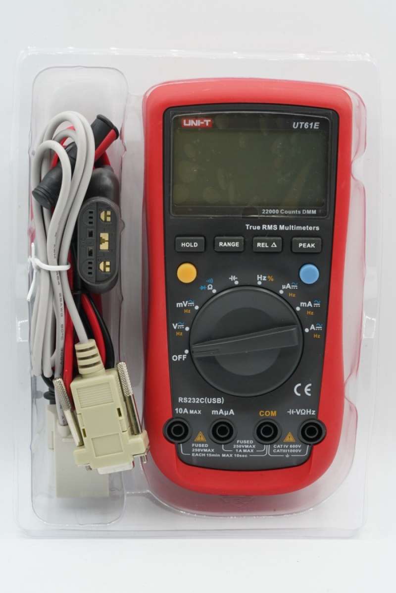 Promo UNI-T UT61E MODERN DIGITAL MULTIMETER AC DC METER - SKU 2.002. ...