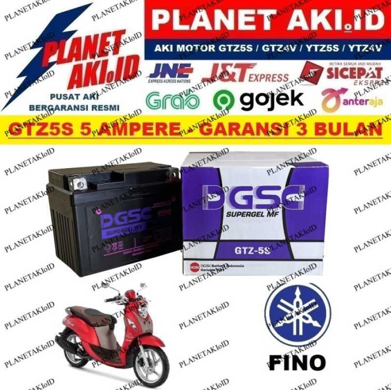 Jual Aki Motor Yamaha Fino GTZ5S GS Y Accu Kering MF di Seller FLASSALE