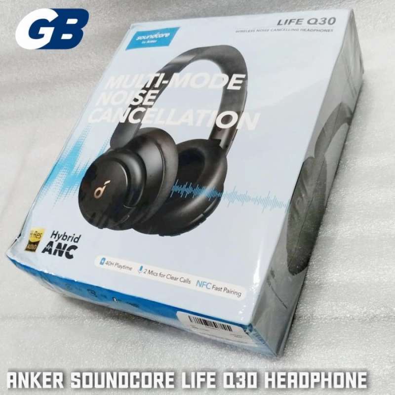 Promo Anker A3028 Soundcore Life Q30 Anc Hybrid Wireless Bluetooth Headphone Diskon 23 di