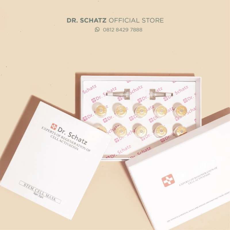 Promo Dr Schatz Serum HA (Hyaluronic Acid) 1 Box 10 Vial Diskon 20 di