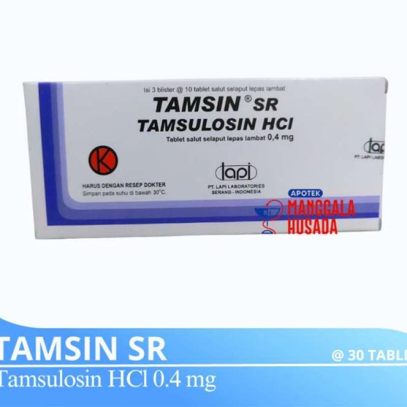 Jual Tamsin Tab 0.4 Mg Per Box @ 30 Tablet Di Seller Apotek Manggala ...