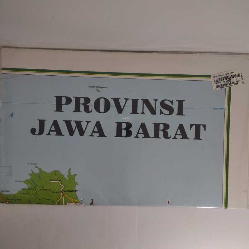 Jual PETA PROVINSI JAWA BARAT PETA INDONESIA BAGIAN PROVINSI JAWA BARAT