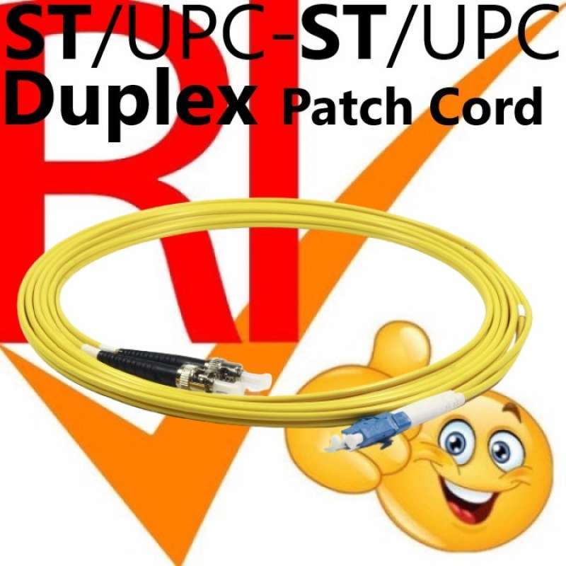 Promo Lc/Upc-St/Upc 3M Dx/Duplex Patch Cord Fo/Optical Fiber/Optik ...