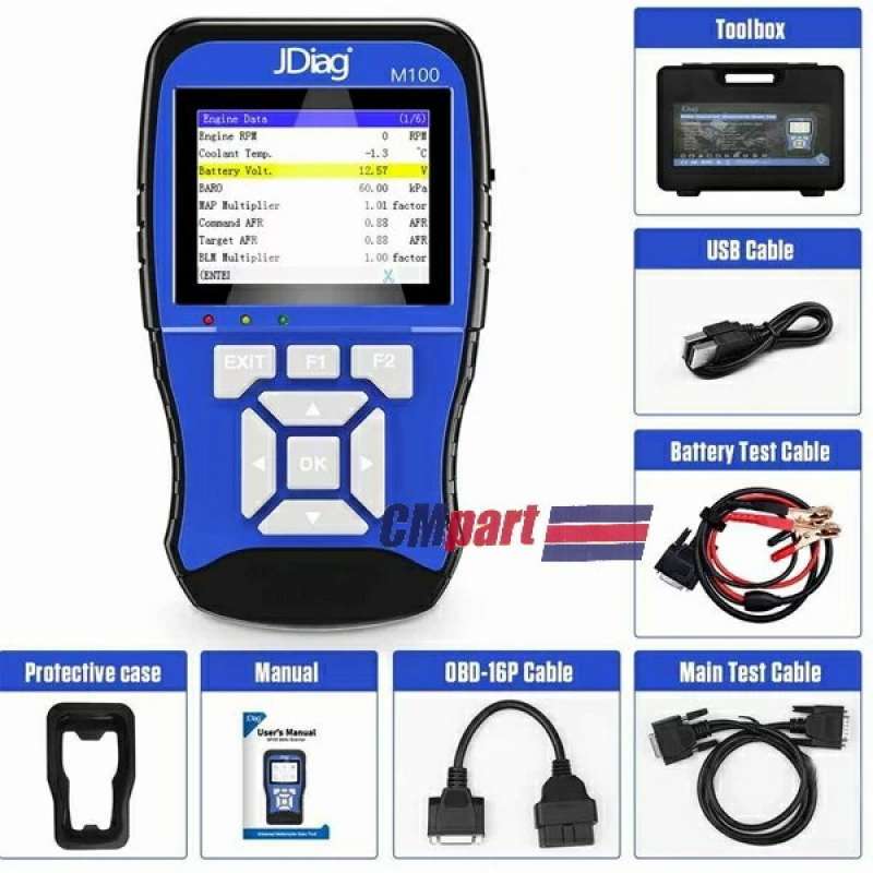 MOTOCOCHE Motorcycle Diagnostic Tool OBD2, Motorcyc Produktbild-Vorschau 5