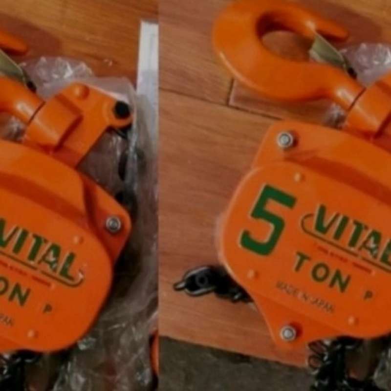 Promo CHAIN BLOCK VITAL 5 ton x 20 meter TEKEL CHAIN BLOCK TEKEL JAPAN