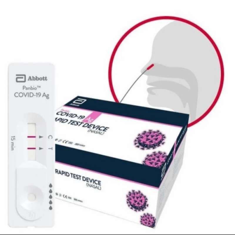 Promo Abbot Antigen Bioquick Nasal Resmi / Alat Test Swab Diskon 17 di