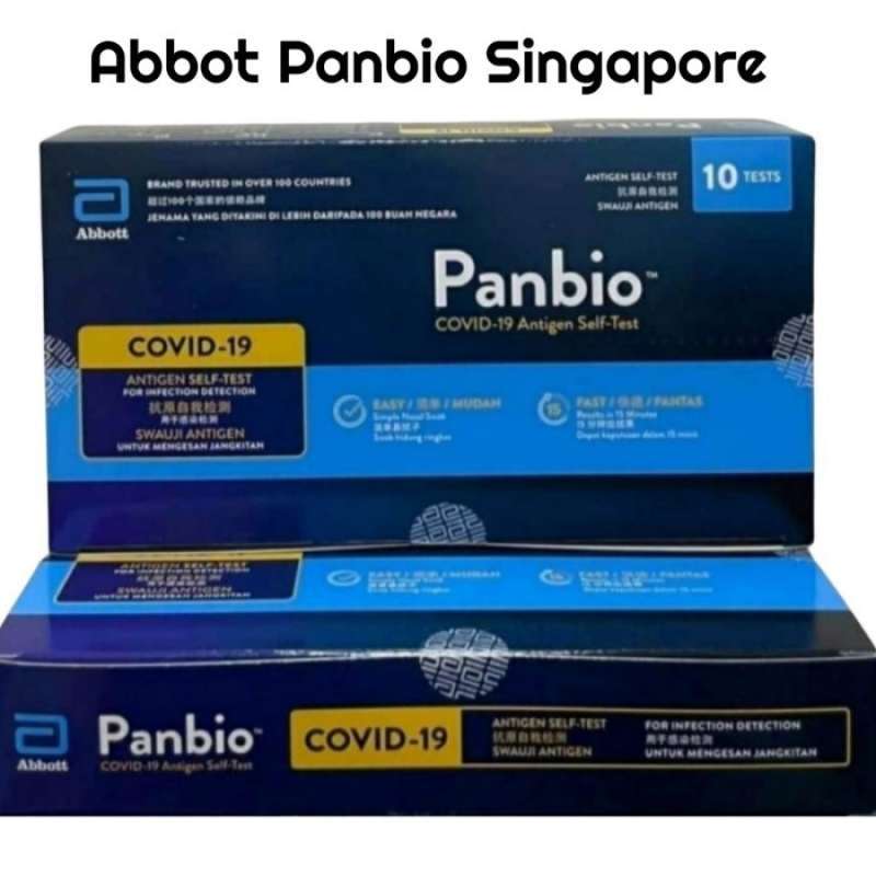 Promo Abbott Panbio Nasal Antigen Singapore Per Box Isi 10 Pc Self Test