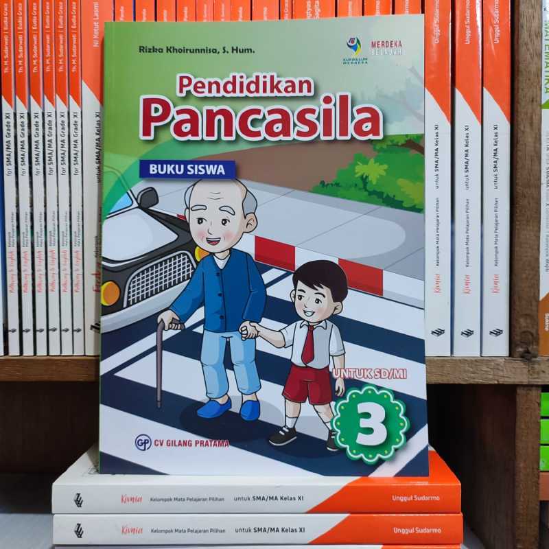 Jual Buku Pendidikan Pancasila Kelas 3 SD Kurikulum Merdeka Gilang di ... Jual Buku Pendidikan Pancasila Kelas 3 SD Kurikulum Merdeka Gilang di ...