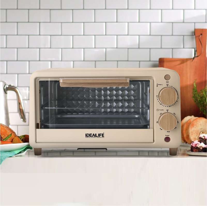 Promo Oven Listrik Mini Idelife IL 312 Kapasitas 12 Liter Diskon 40% di