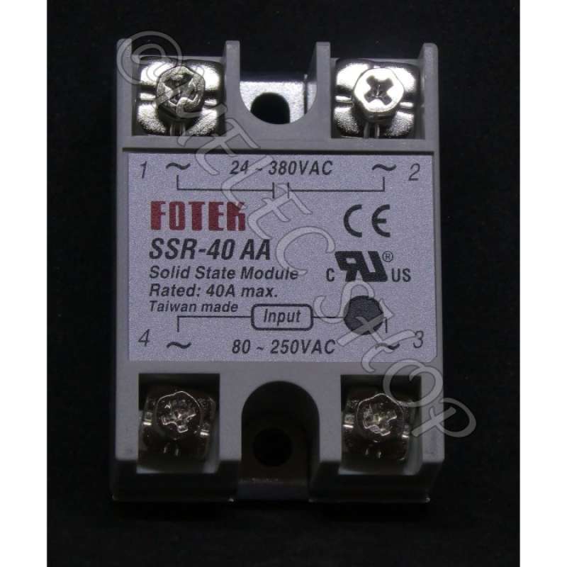 Promo Solid State Relay Module Ssr-40Aa Fotek Ssr-40 Aa Diskon 18% di ...