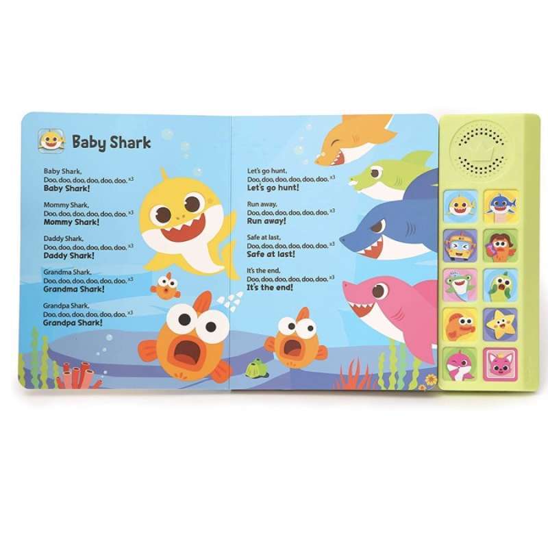 Promo Baby Shark Sound Book Sing-Along / Buku Soundbook Babyshark ...