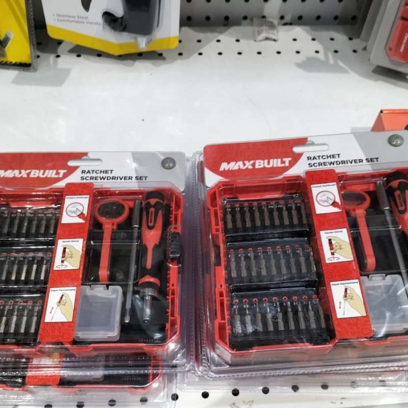 Promo MAXBUILT Set 31 Pcs Kunci Rachet Presisi&Obeng/Precision Ratchet ...