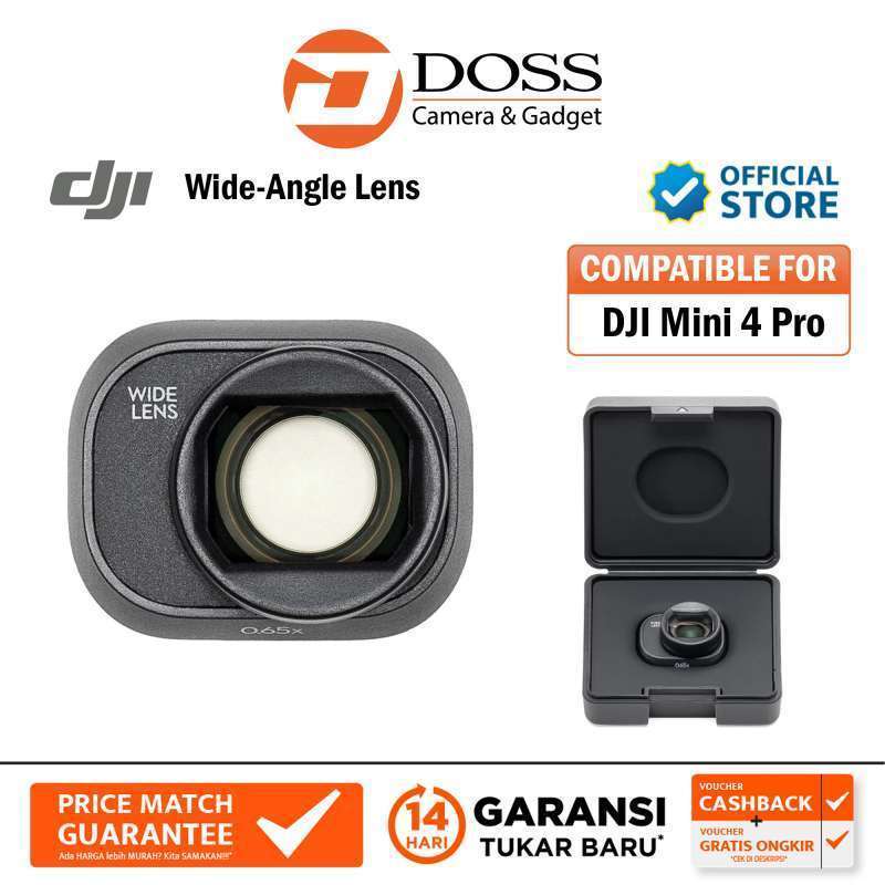Jual DJI Mini 4 Pro WideAngle Lens di Seller Doss Surabaya Official Store Sonokwijenan, Kota