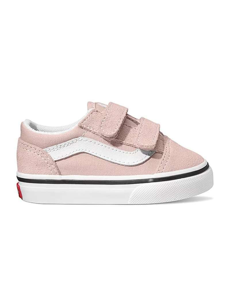 Promo Vans Toddler Td Old Skool V Color Theory Rose Smoke (vn0a38jnbql