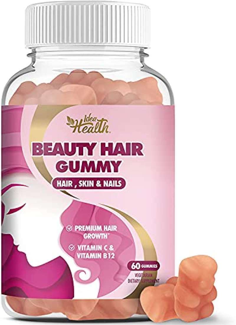 Promo Beauty Hair Gummy Extra Strength Biotin Gummies for Faster Hair