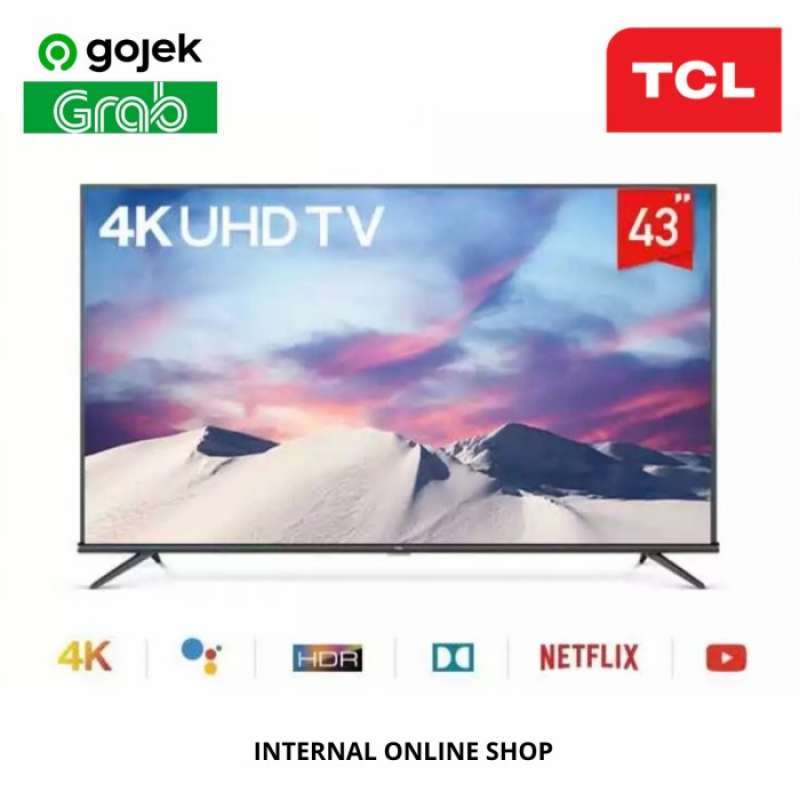 Jual Tcl 43a8 Smart Tv 43 Inch Android Tv Uhd 4k Garansi Resmi Di ...