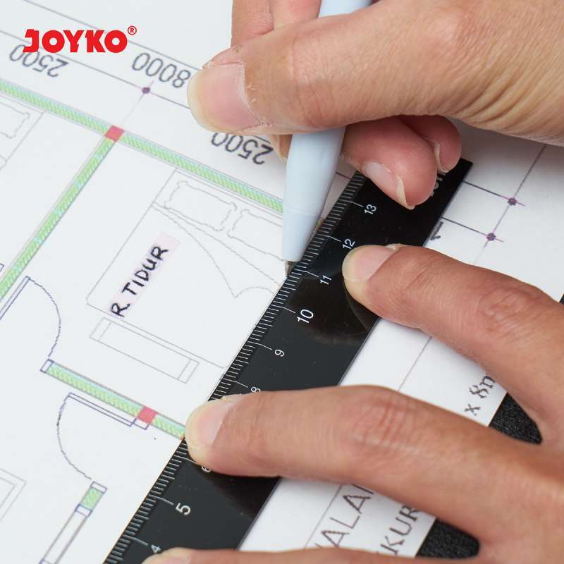 Manok Acry Ruler Promo Acrylic Ruler Penggaris Akrilik Joyko Rl-302 Diskon 5% Di Seller ...