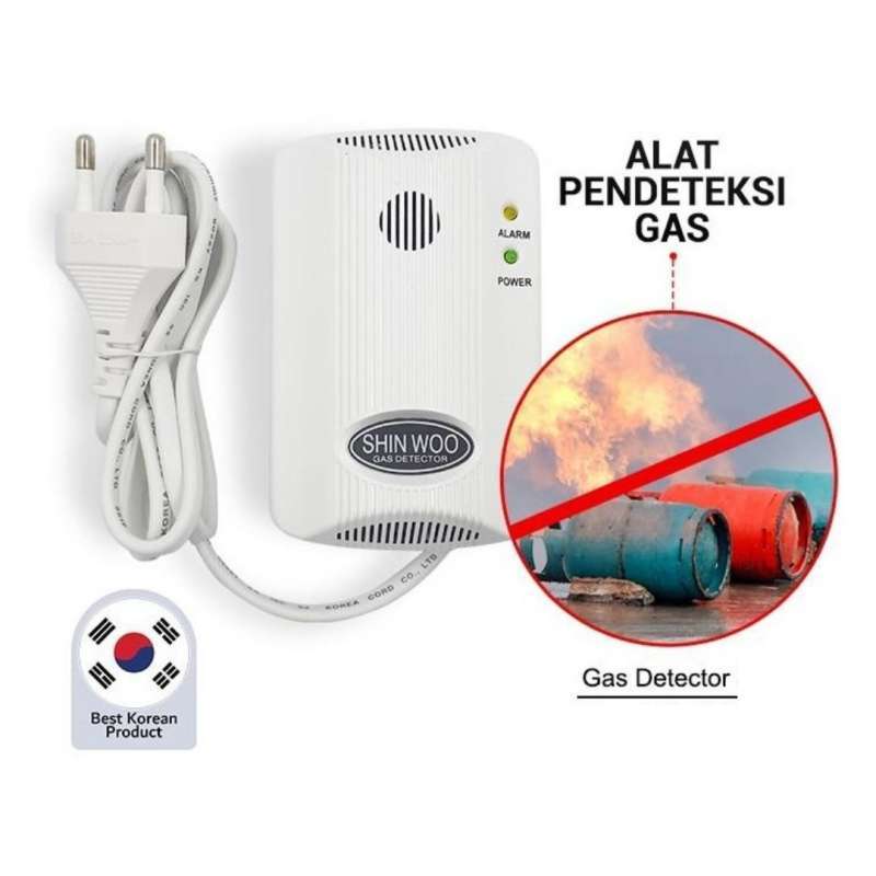 Jual Hrt Alarm Alat Deteksi Kebocoran Gas Elpiji Anti Kebakaran Gas
