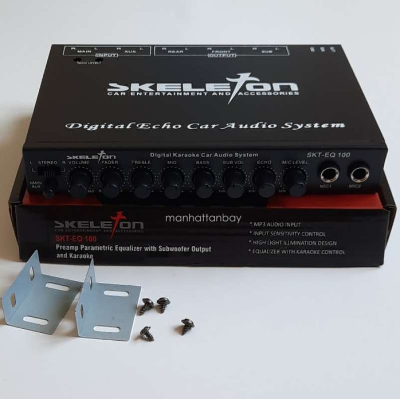 Promo Preamp Parametric Equalizer Dengan Subwoofer Output Dan Karaoke ...