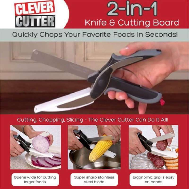 Promo Alat Pemotong Serbaguna gunting Serbaguna 2 In1 cleaver Cutter promo-alat-pemotong-serbaguna-gunting-serbaguna-2-in1-cleaver-cutter