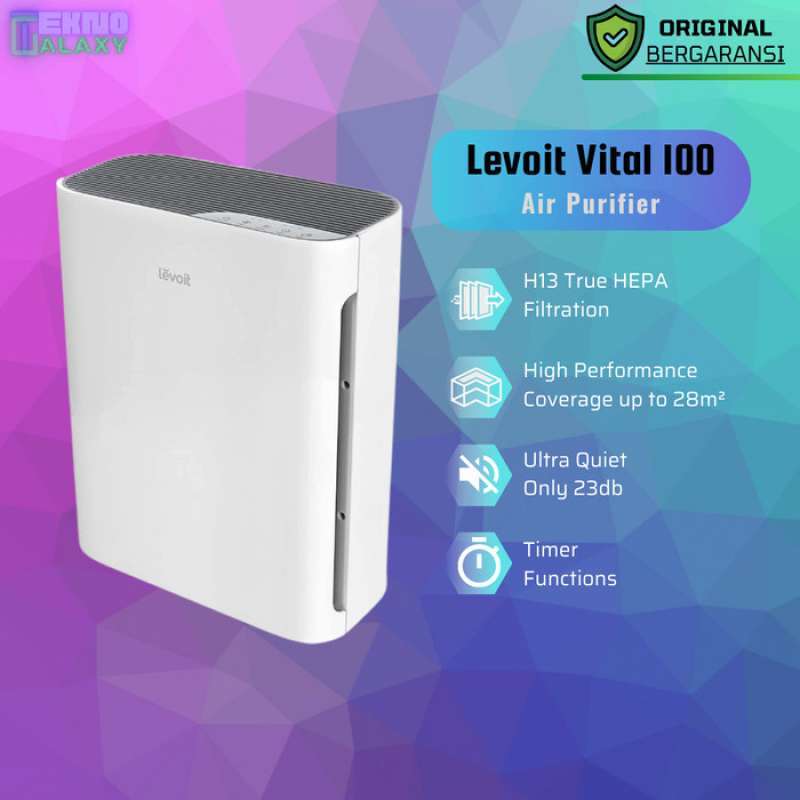 Promo Levoit Vital 100 True Hepa Air Purifier Alat Penjernih Udara