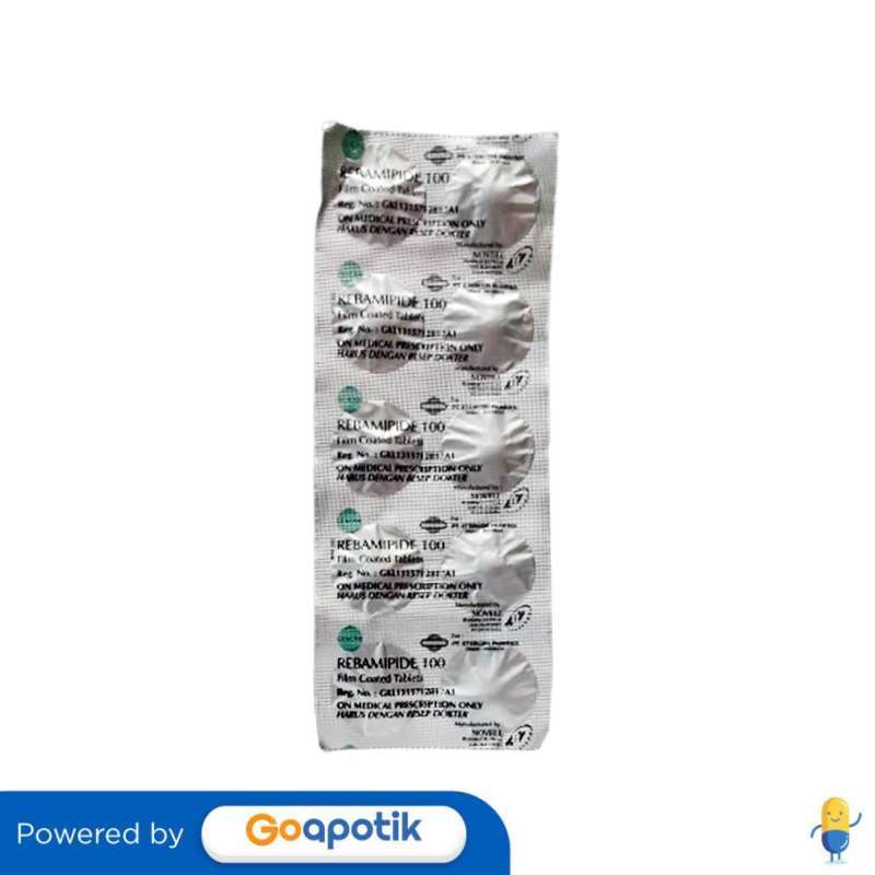 Jual REBAMIPIDE ETERCON 100 MG STRIP 10 TABLET di Seller Apotek Adi