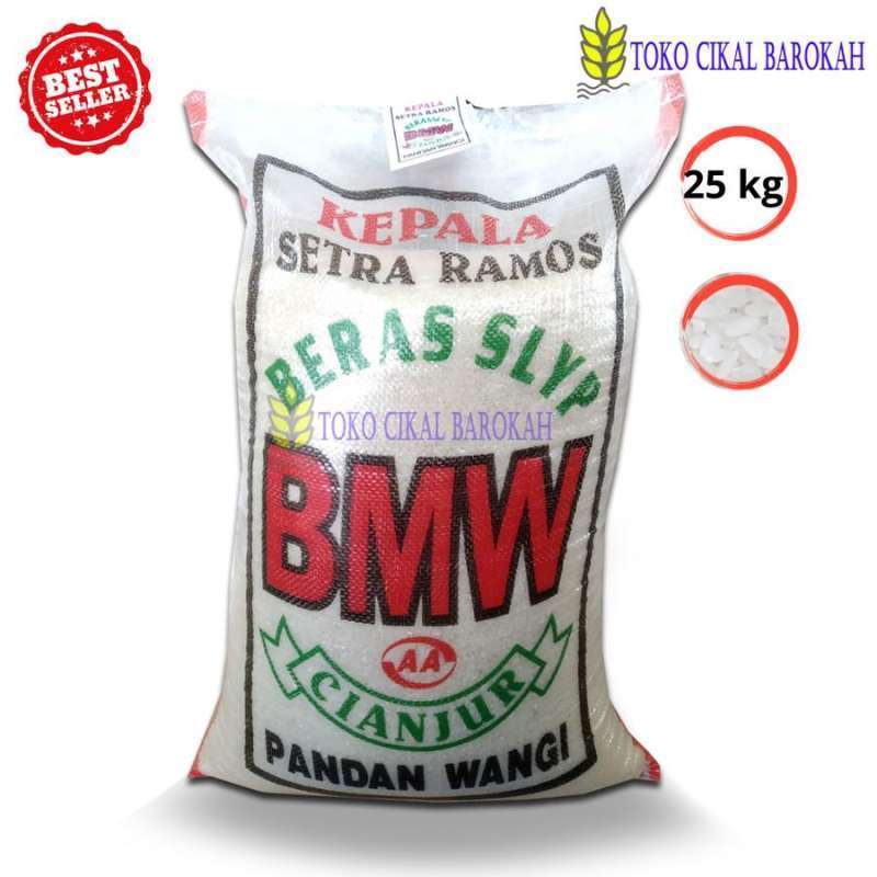 Promo Beras Pandan Wangi Cianjur 25 Kg Mekar Pulen Diskon 11% Di Seller ...