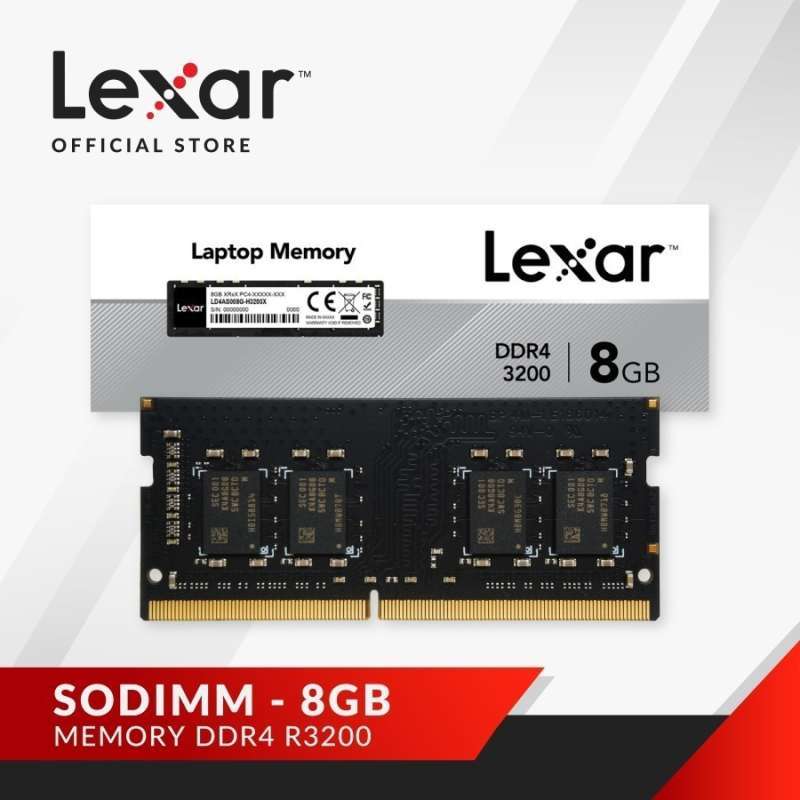 Jual Memory Lexar DDR4 8GB RAM Notebook Laptop Sodimm DDR4 3200 Di jual-memory-lexar-ddr4-8gb-ram-notebook-laptop-sodimm-ddr4-3200-di