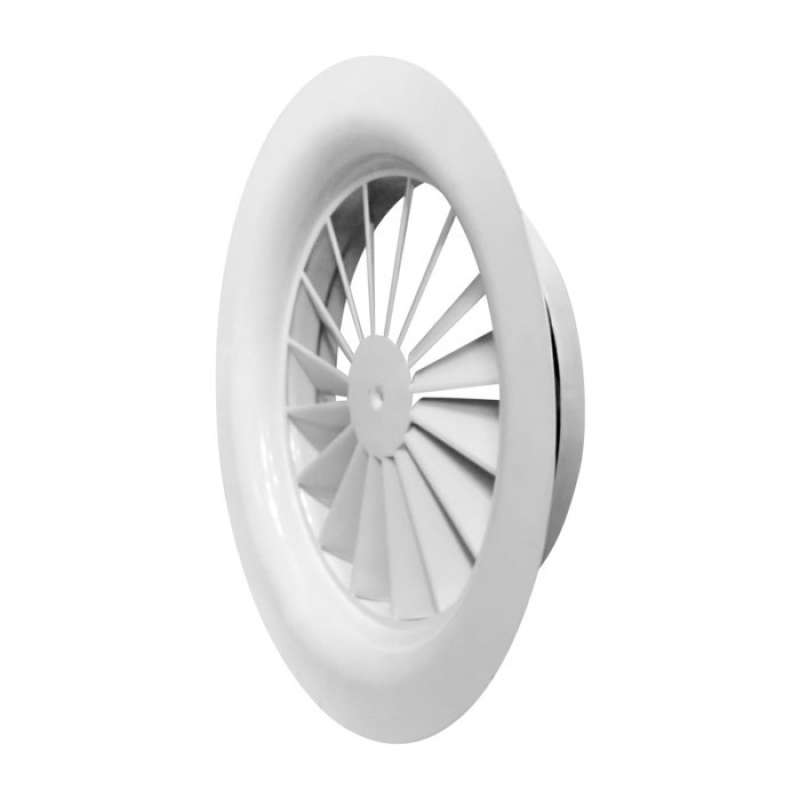 Jual Swirl Diffuser 8 inch Ceiling Round Air Grill penutup ducting AC ...