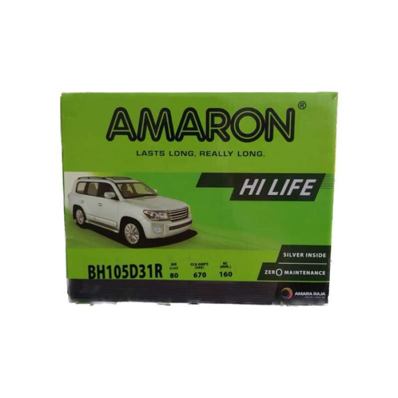 Promo Aki Mobil Ford Ranger 105D31R Amaron Aki Kering Original Diskon