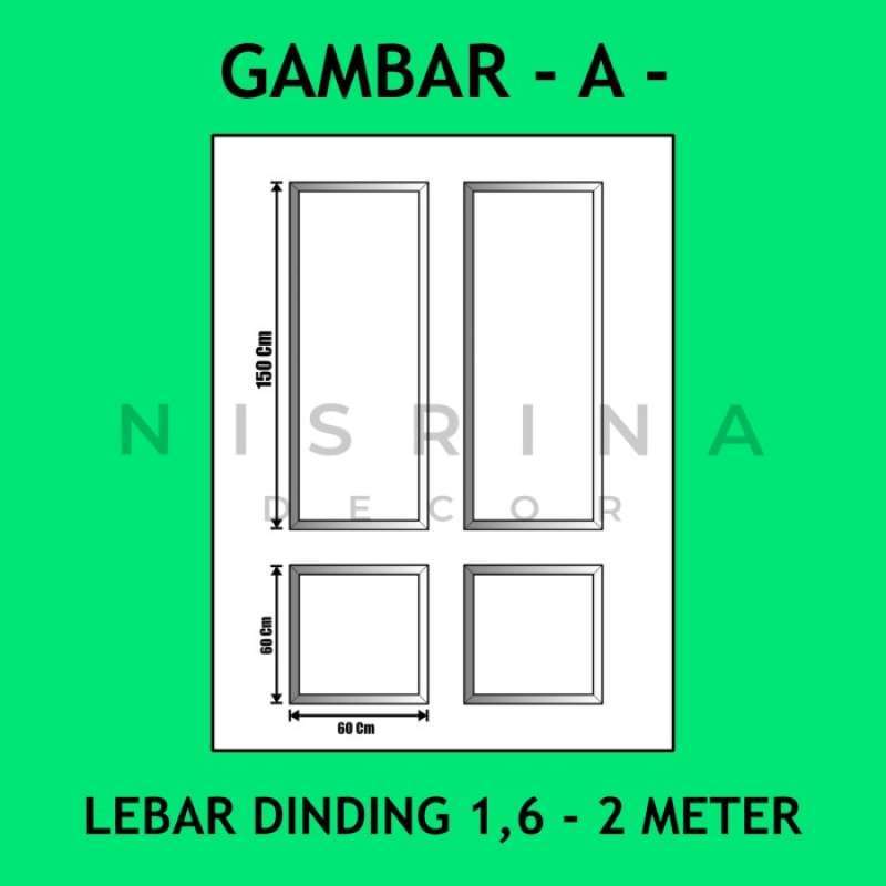 Jual Wall Moulding Per Meter Original Murah Harga Diskon Mei 2024