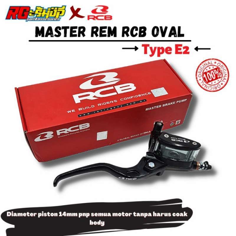 Jual master rem kanan RCB racing boy oval E2 Vario 125 150 aerox nmax ...