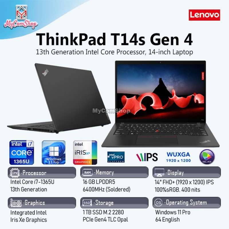 New/Org Lenovo ThnkPad T14 P14s Gen 3 Lcd Screen WUXGA No-Touch