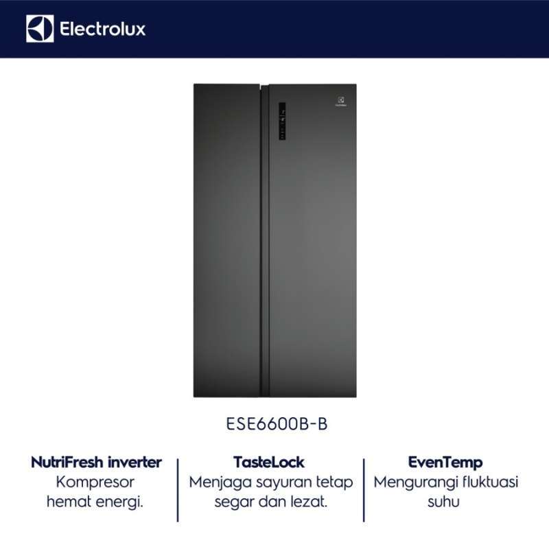 Jual Kulkas Electrolux ESE6600BB Kulkas Side By Side Electrolux