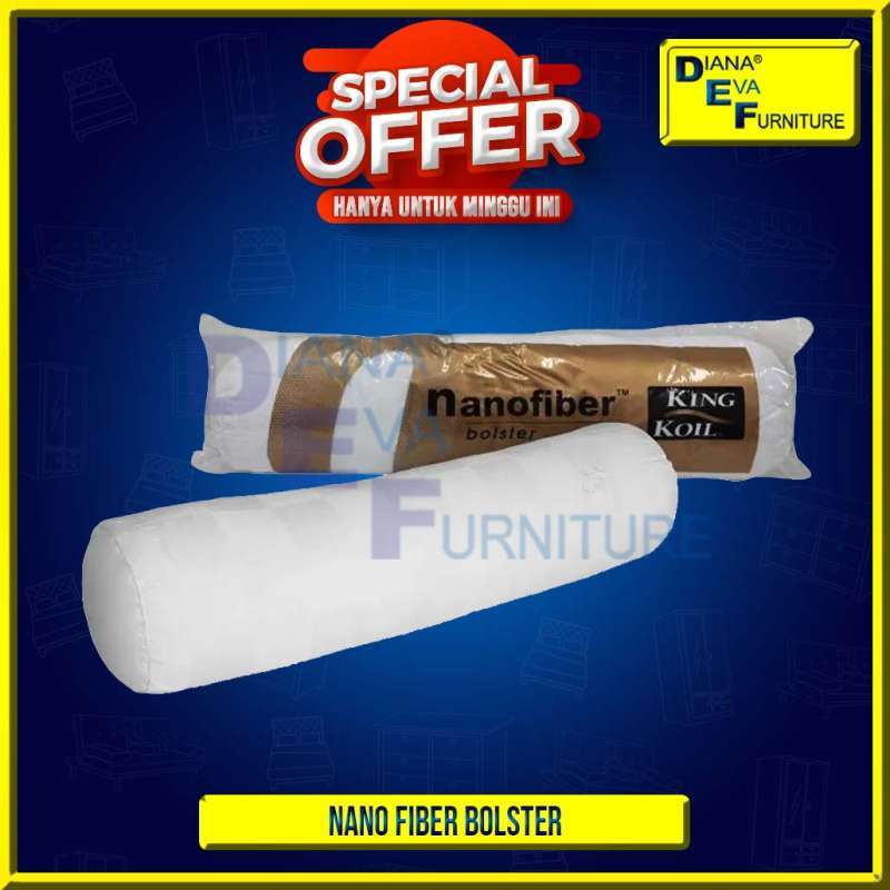 Promo King Koil Nano Fiber Bolster Bantal Guling Diskon 45 di Seller