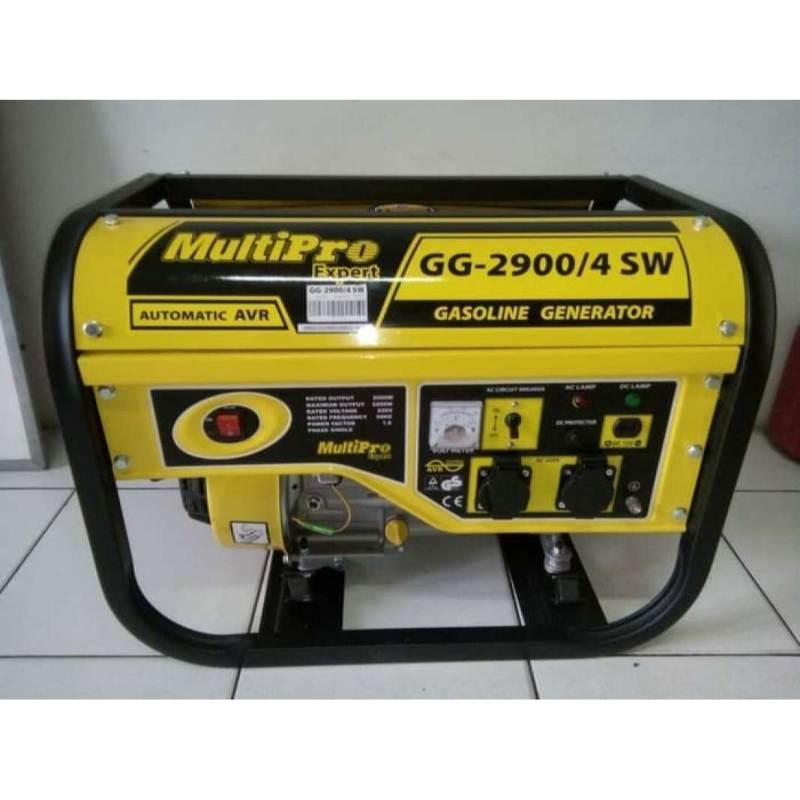 Generator Multico Promo Multipro Gasoline Generator Gg-2900-4sw - Genset Bensin Diskon 23 ...