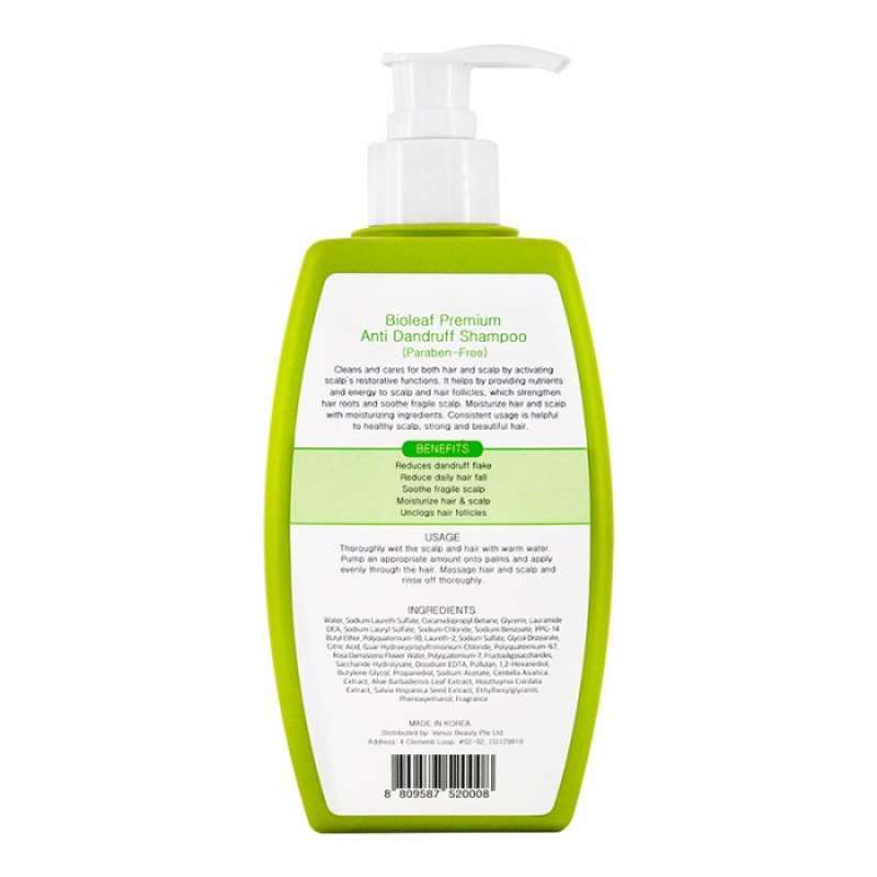 Promo Bioleaf Anti Dandruff Shampoo 500ml Diskon 23% di Seller Manissa ...